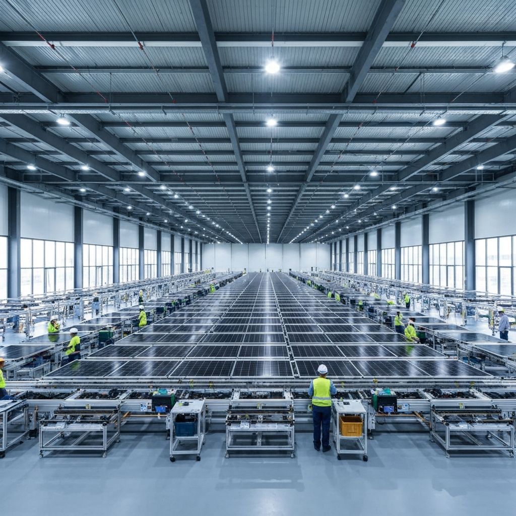 Industrial Manufacturing Plant